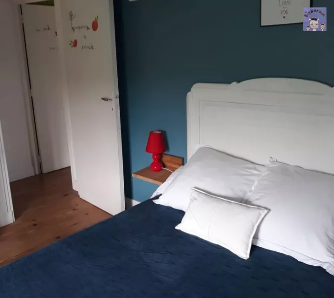 Chambre étage lit double
