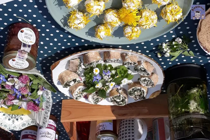 Table dressée atelier cuisine